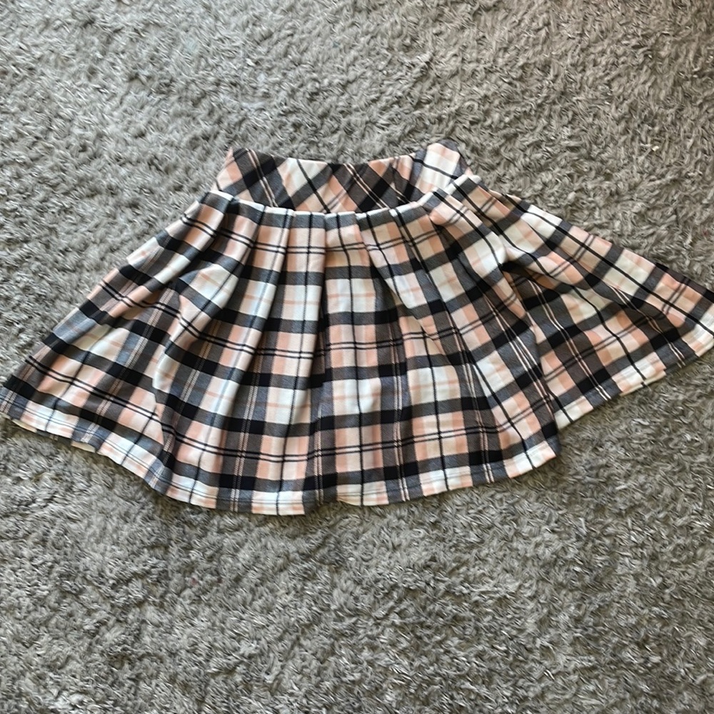 Pleated School Girl Skirt